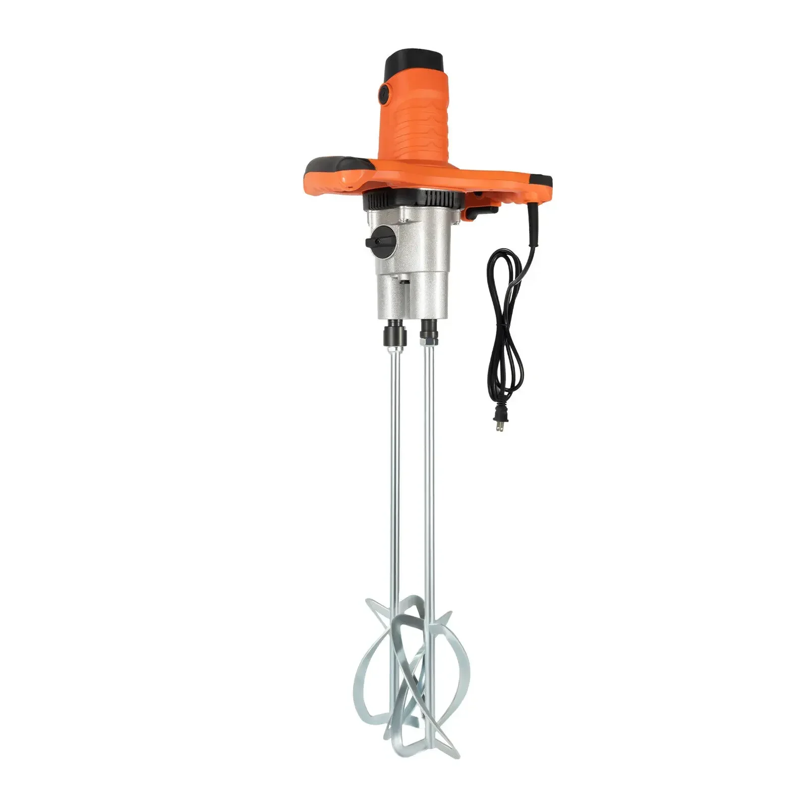 파워 모르타르 믹서 – 역회전 이중 교반기가 있는 1800W 2단 콘크리트 믹서