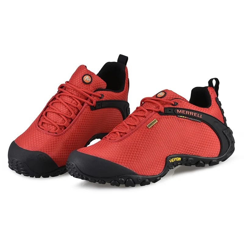 Original Merrell Men Women Breathable Mesh Camping Outdoor Sports Shoes For Male Waterproof Mountaineer Climbing Sneakers 39-44