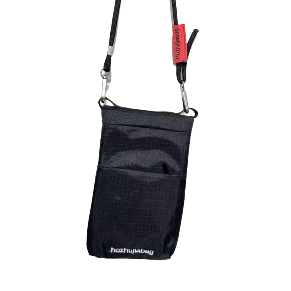 

Oxford Cloth Travel Passport Holder Korean Style Causal Crossbody Bag Solid Color Large Capacity Sports Shoulder Bag Female