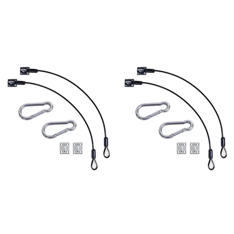 

ABYP 2X ремни крепления к мусорному баку с защитой от черного медведя. Работает отлично подходит для медведей, ящериц, опоссумов, замка крышки мусорного бака с животными