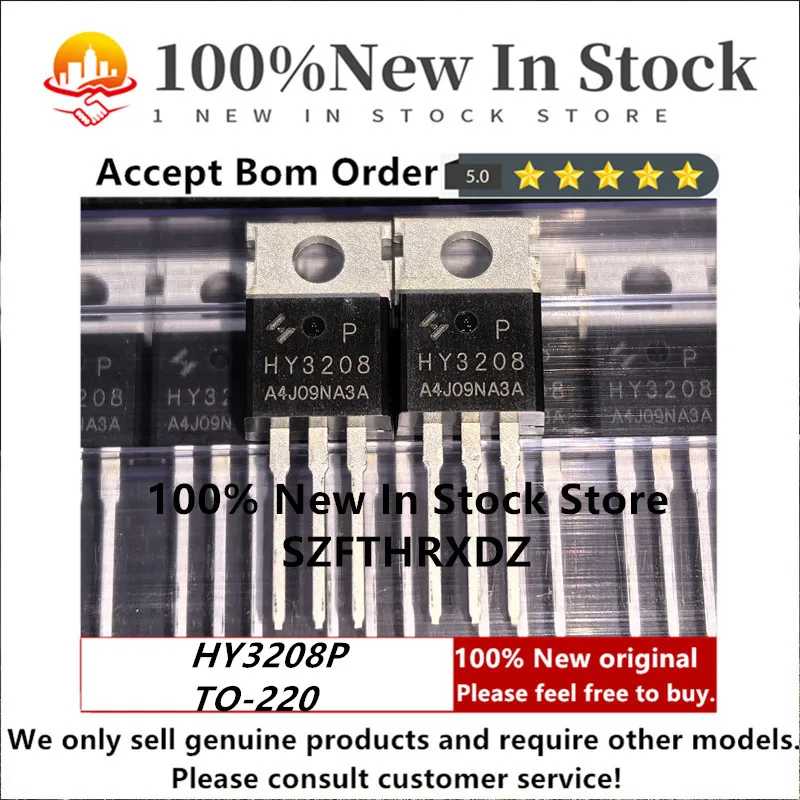 SZFTHRXDZ 100% NEW ORIGINAL HY3208P TO-220 HY3208 TO220 HY3208NA3P MOSFET 80V 120A 7.0mΩ