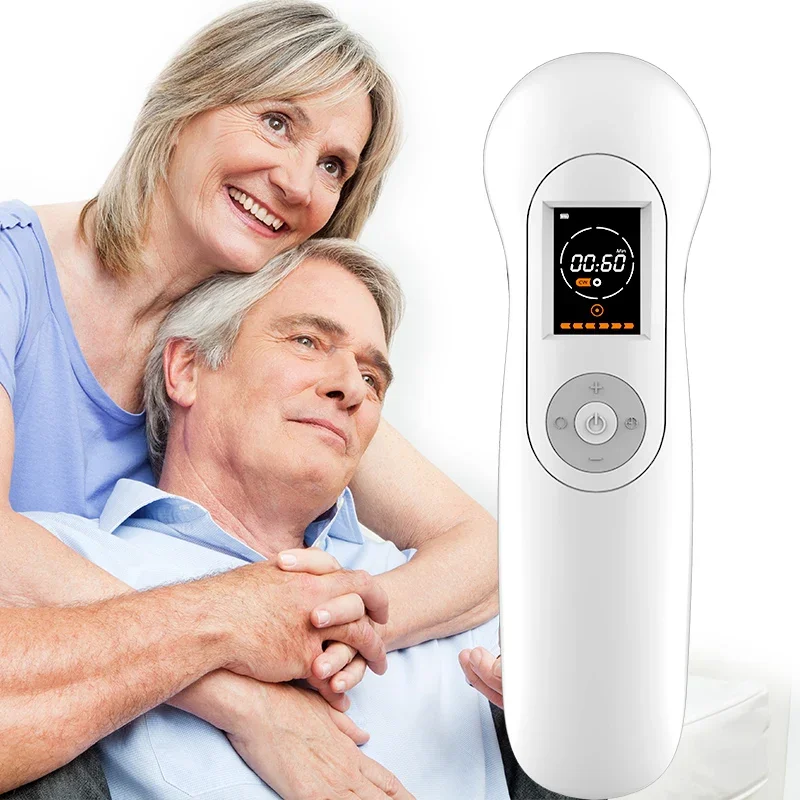 Home Use Handheld Low Level 650nm 808nm Cold  Therapy Device for Chronic Pain Relief Portable Medical Physiotherapy Device