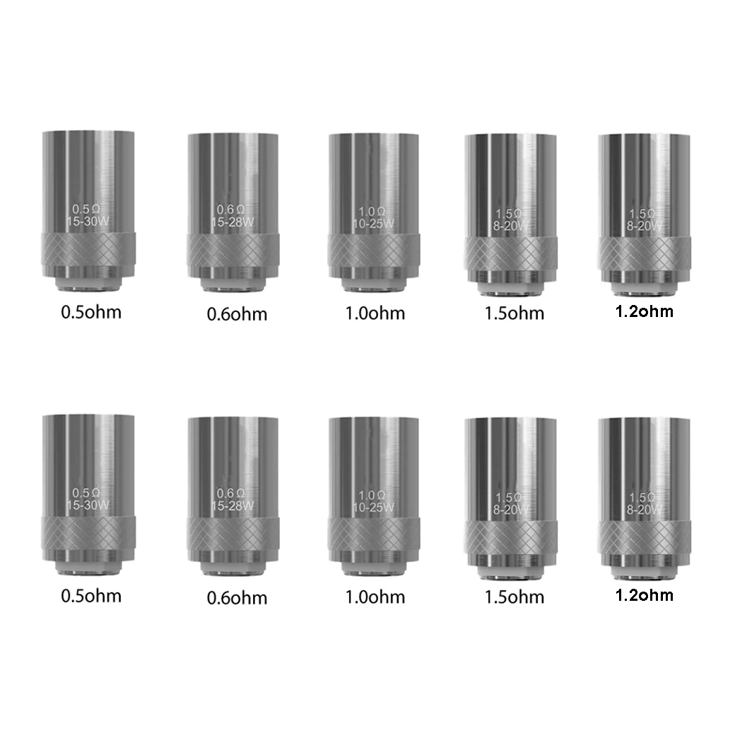 Arcia 10pcs/box CUBIS BF SS316 0.5ohm 0.6ohm Coil for All Cubis Tanks, Ego AIO Electronic Cigarettes PEACEVAPE Vape