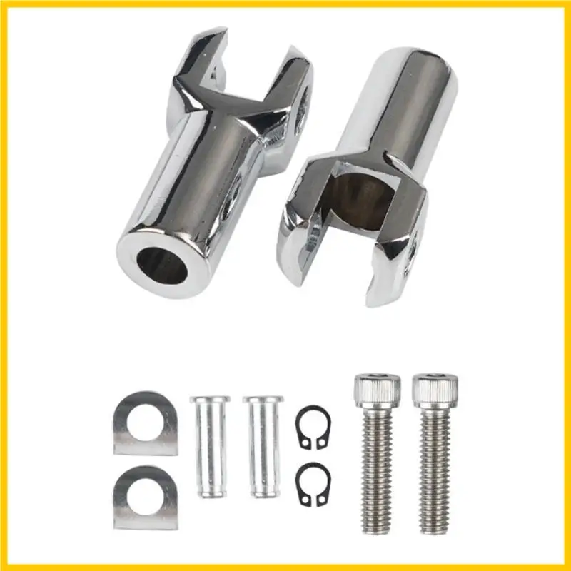 

G5AD High Strength Alloy Foot Peg Holders Stand Rust Resistant Coating For Longevity