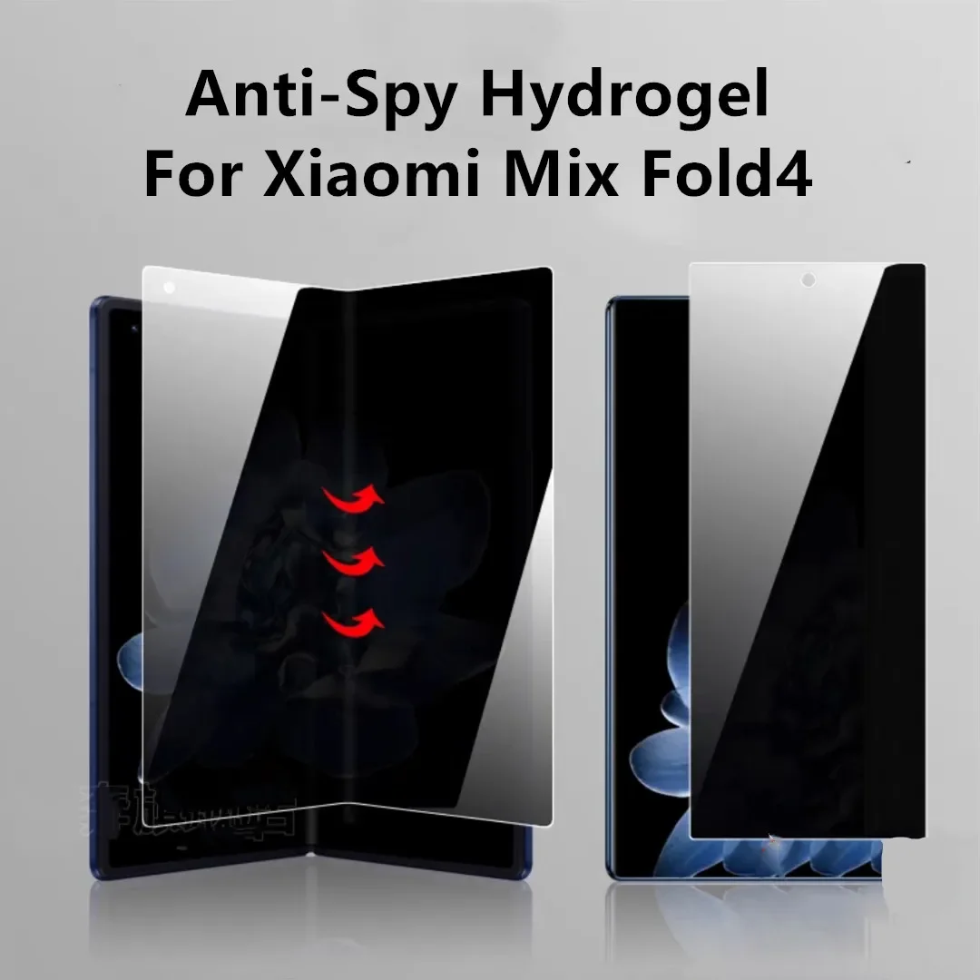 

Kit Anti-Shatter Hydrogel Film Privacy For Xiaomi Mix Fold 4 3 2 Anti-Glare Inner Outer Soft Anti-Spy Screen Protector MixFold4