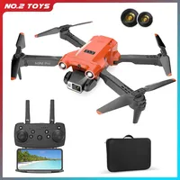 2.4G Remote Control Drone 4K Camera RC Aircraft Drone Obstacle Avoidance Quadcopter Optical Flow Positioning Kids Toy Boys Gift