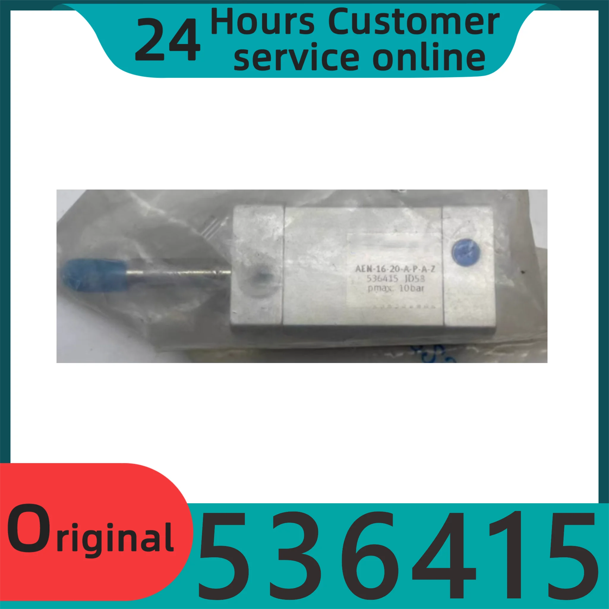 

Brand new original double acting compact cylinder AEN-16-20-A-P-A-Z 536415