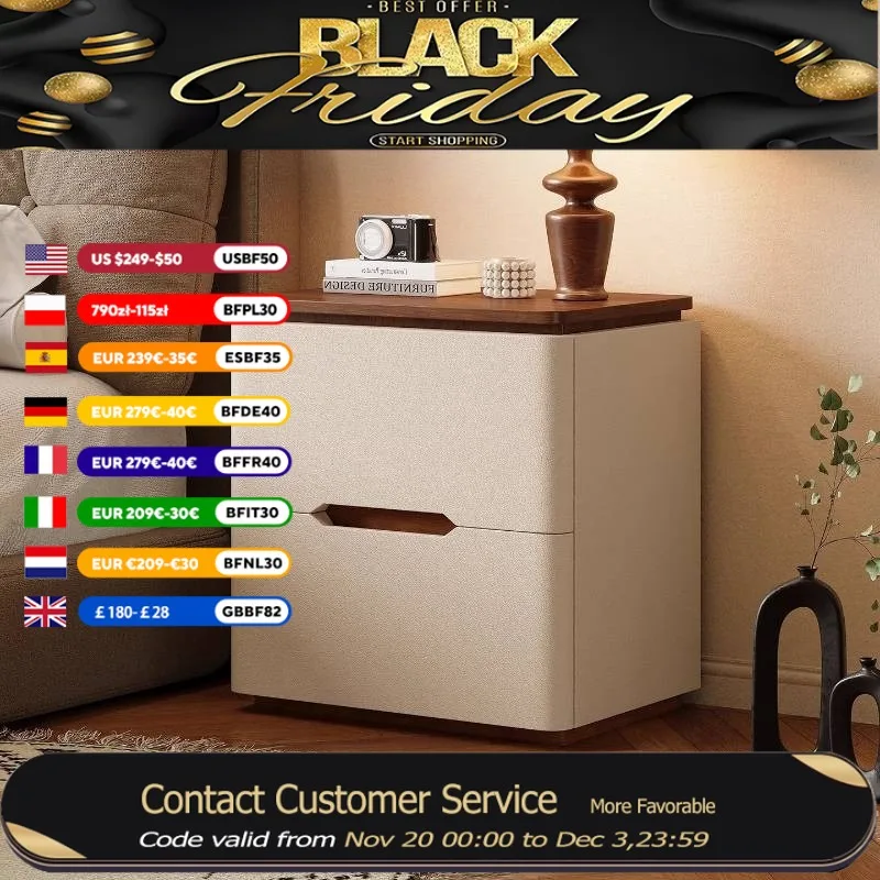 

Black Nature Wood Bedside Table Rustic Storage Mdf Home Nightstands Table Stuff Essentials Mesa De Cabeceira Furniture Home