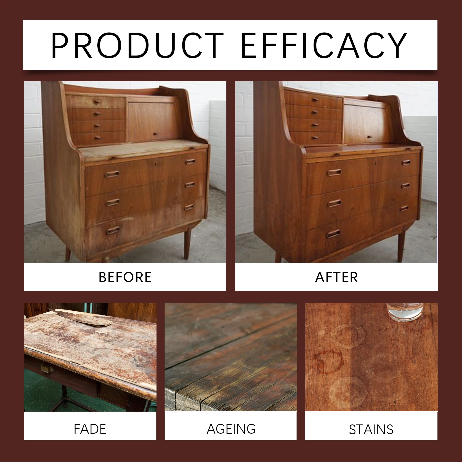 100ml Furniture Polishing Agent Wooden Goods Maintenance Reduce Cracks Increase Gloss Coating Protection Easy to Use Wholesale