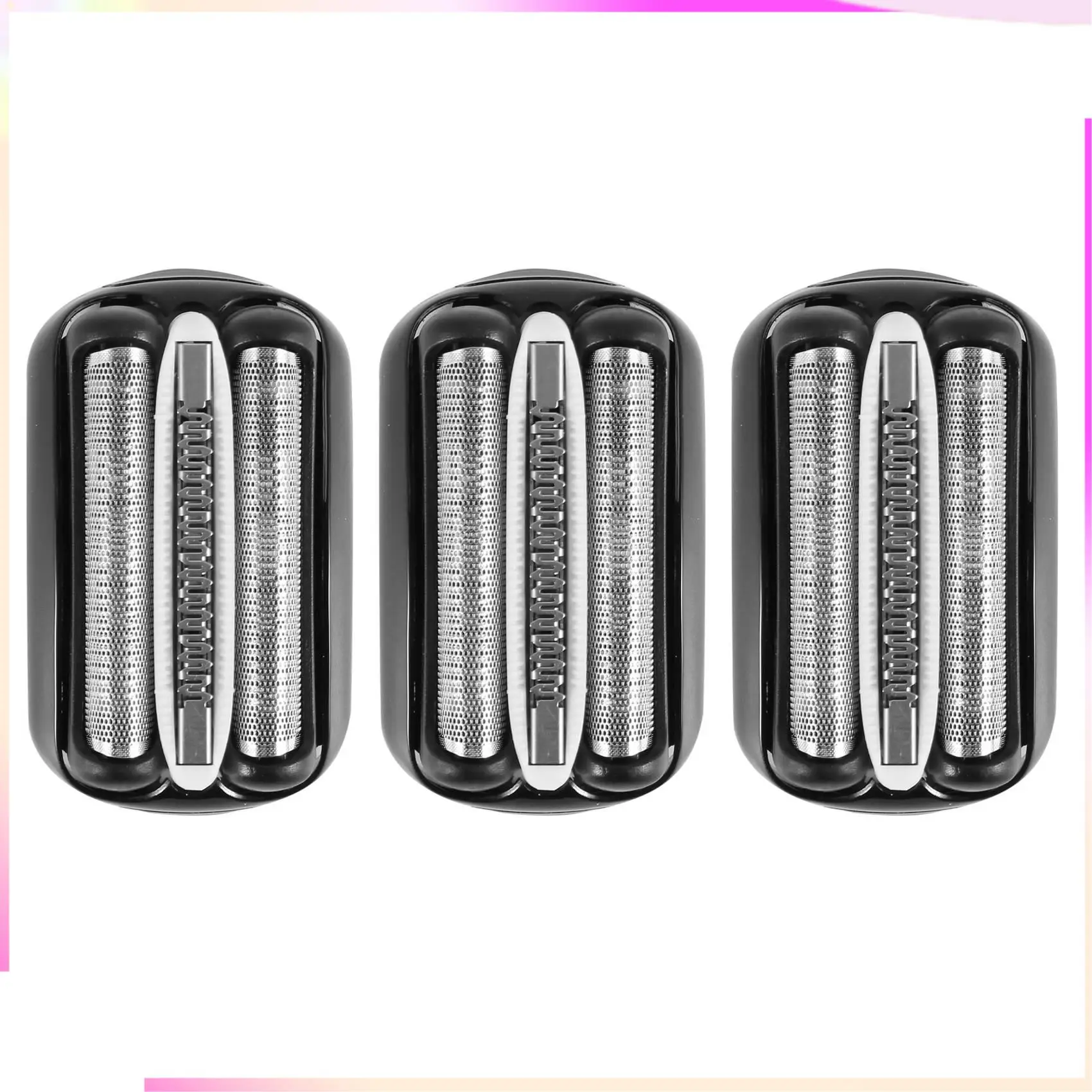 B26B 3X Replacement Shaving Head For Braun 32B Series 301S 310S 320S 330S Cutter Replacement Head