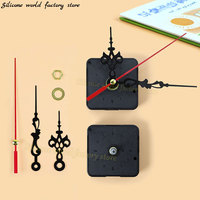SW Wall Clock Mechanism Silent Quartz Movement Set Clockwise Sweep Second Movement Machine Hands Pointer DIY Repair Parts Tool