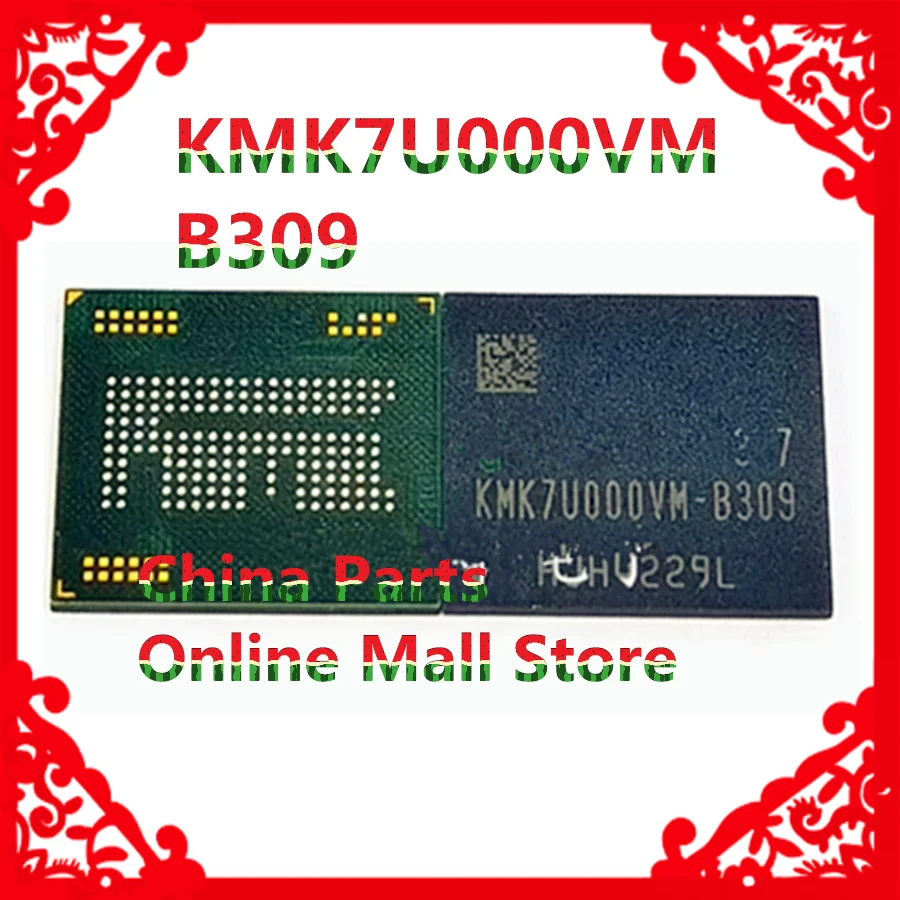 

KMK7U000VM-B309 KMK7X000VM-B314 8G+1G memory LPDDR2 BGA 162 ball IC memory chip