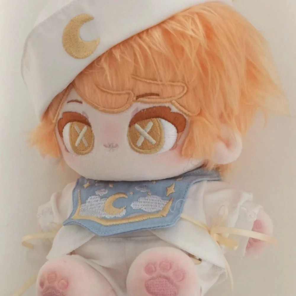 Anime Victor Grantz Postman Identity Ⅴ  Cosplay 20cm Nude Doll Cotton Plush Toy Stuffed Soft Plushie 7752