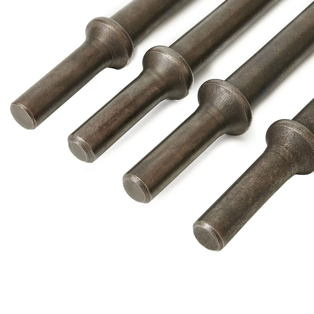 Robuste Lufthammer-Sets aus Stahlkonstruktion mit gebundenem Bit, 3 Stück + 1 Stück, kompatibel mit beliebten Lufthammern, 12 cm lang