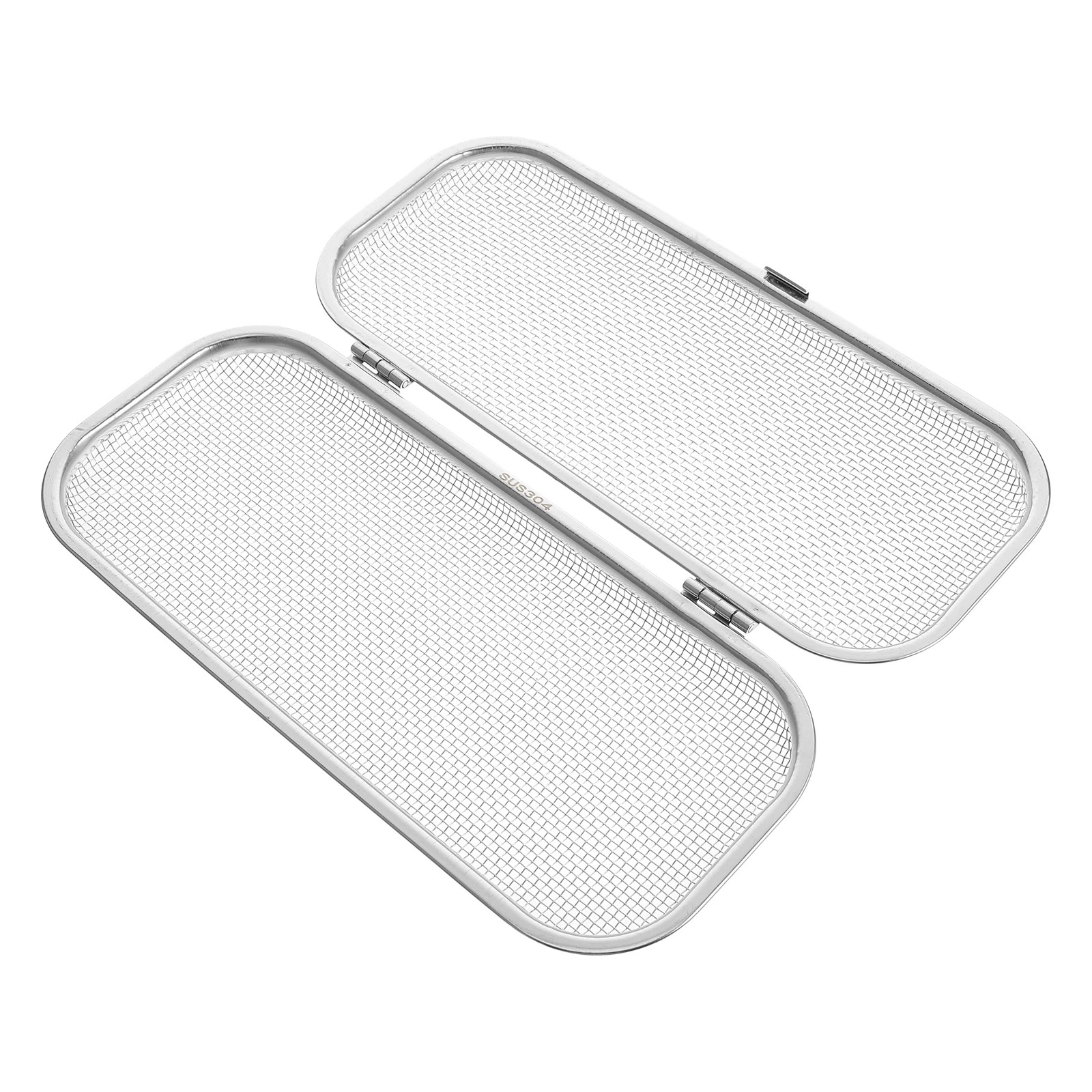 

304 Stainless Steel Dishwasher Silverware Basket Cutlery Chopsticks Holder Kitchen Utensil Storage Fine Mesh Organizer Basket