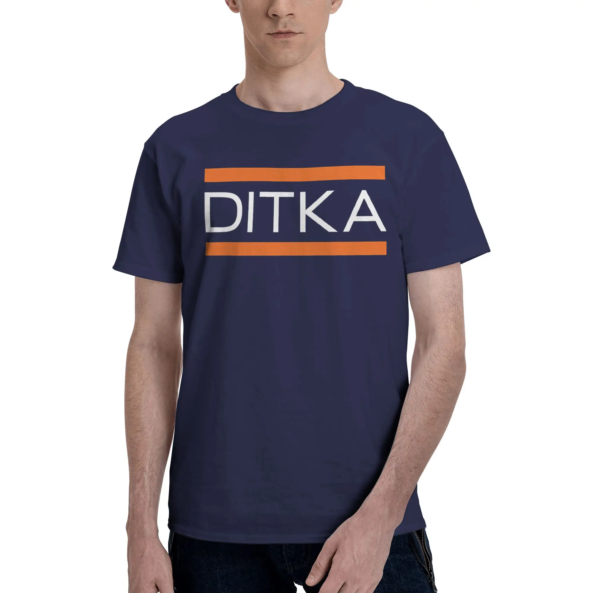 RIP Mike Ditka  Tee Shirt for Men Women New Arrival T Shirts  Cotton Clothes
