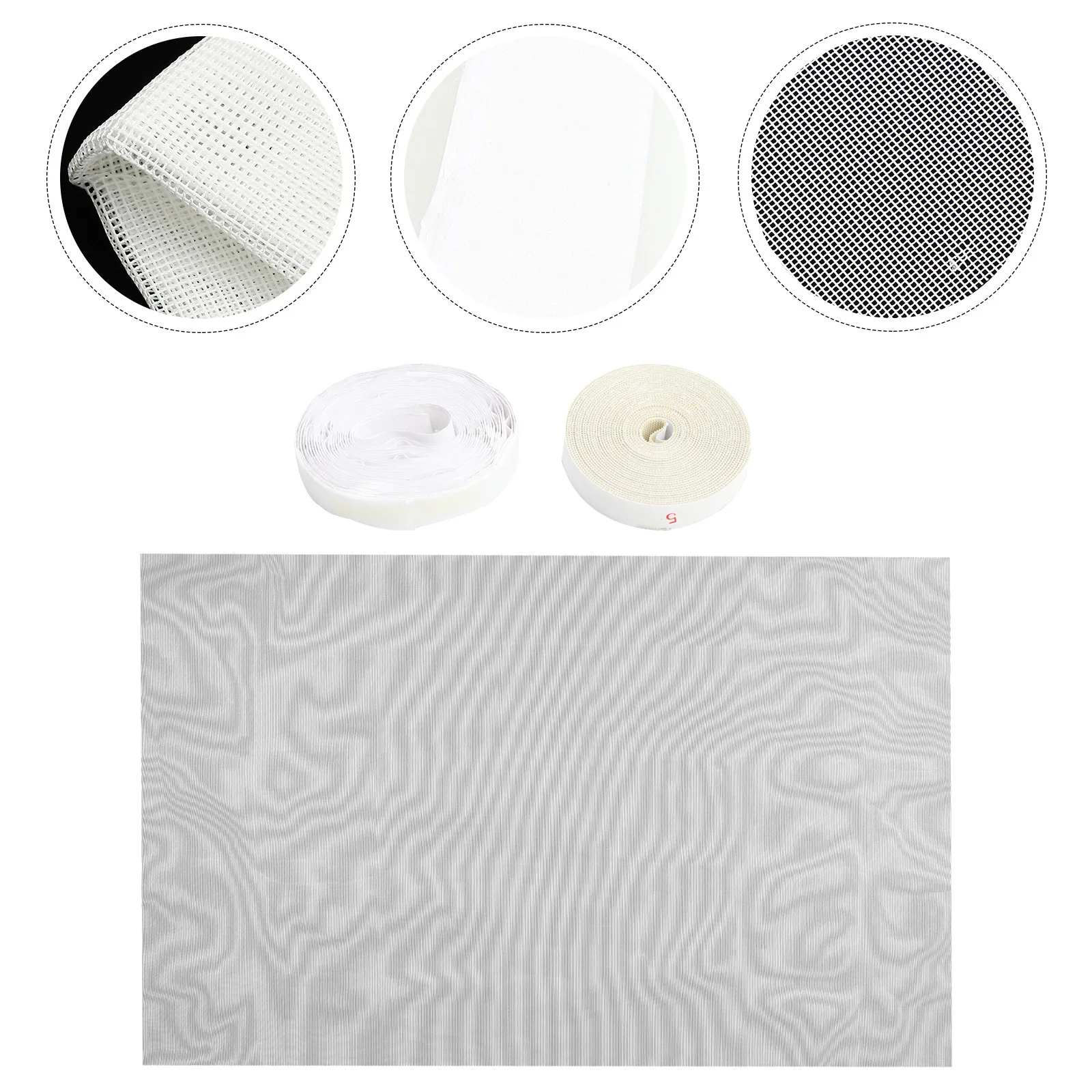 

Window Screen Mosquito Repelling Door Curtain DIY Adhesive Breathable Mesh for Home Easy Install Remove Tailor Freedom