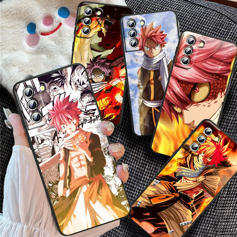 Anime F-Fairy T-Tail Juvenile For Samsung Galaxy S24 S23 S22 S21 S20 FE S10 S10E Plus Ultra Pro Lite 5G Black Cover Phone Case