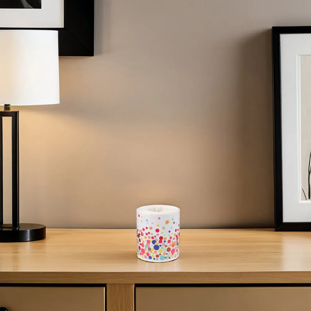 

2 Rolls 65.6 Feet Removable Wave Border Stickers Dot Pattern for Bulletin Board Chalkboard Classroom Office Display Decorative