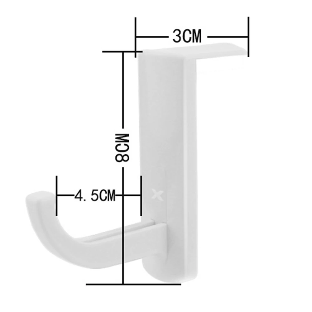 Supporto per auricolari per monitor per PC Staffa per cuffie da gioco universale Supporto per cuffie adesivo per giocatori di home office