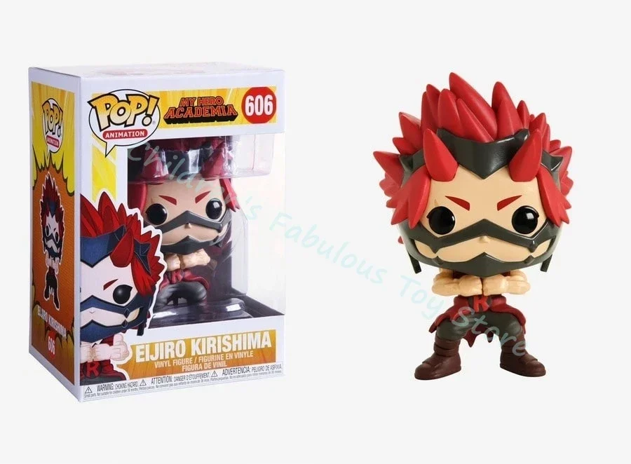 NIEUWste FUNKO POP My Hero Academia-animatie EIJIRO KIRISHIMA # 606e Endeavour # 495 Vinyl Action Figure Model Speelgoed voor kinderen Geschenken