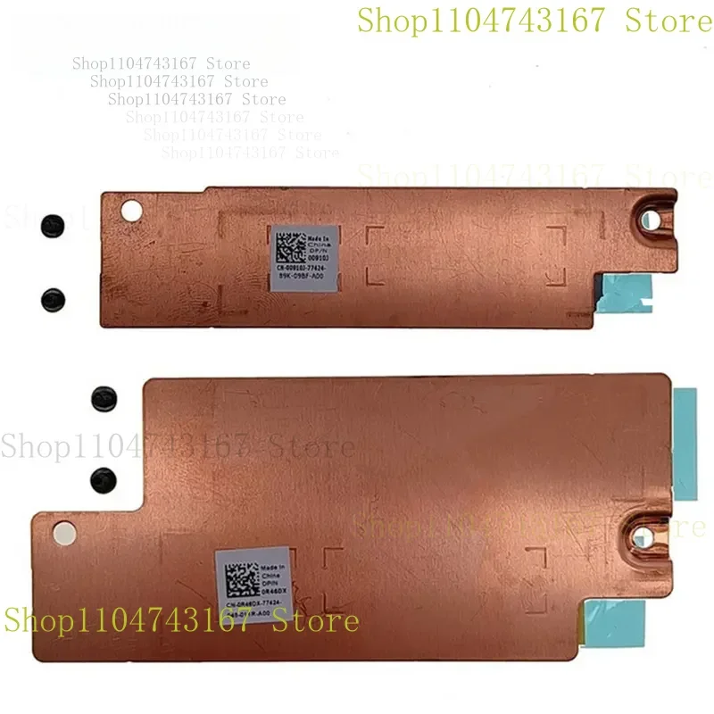 

For Dell Alienware M15 R1 M17 R1 laptop M.2 pcie 2280 SSD SSD*1 SSD*2 Hard Drive Mounting Bracket Heatsink 00910J 0R46DX