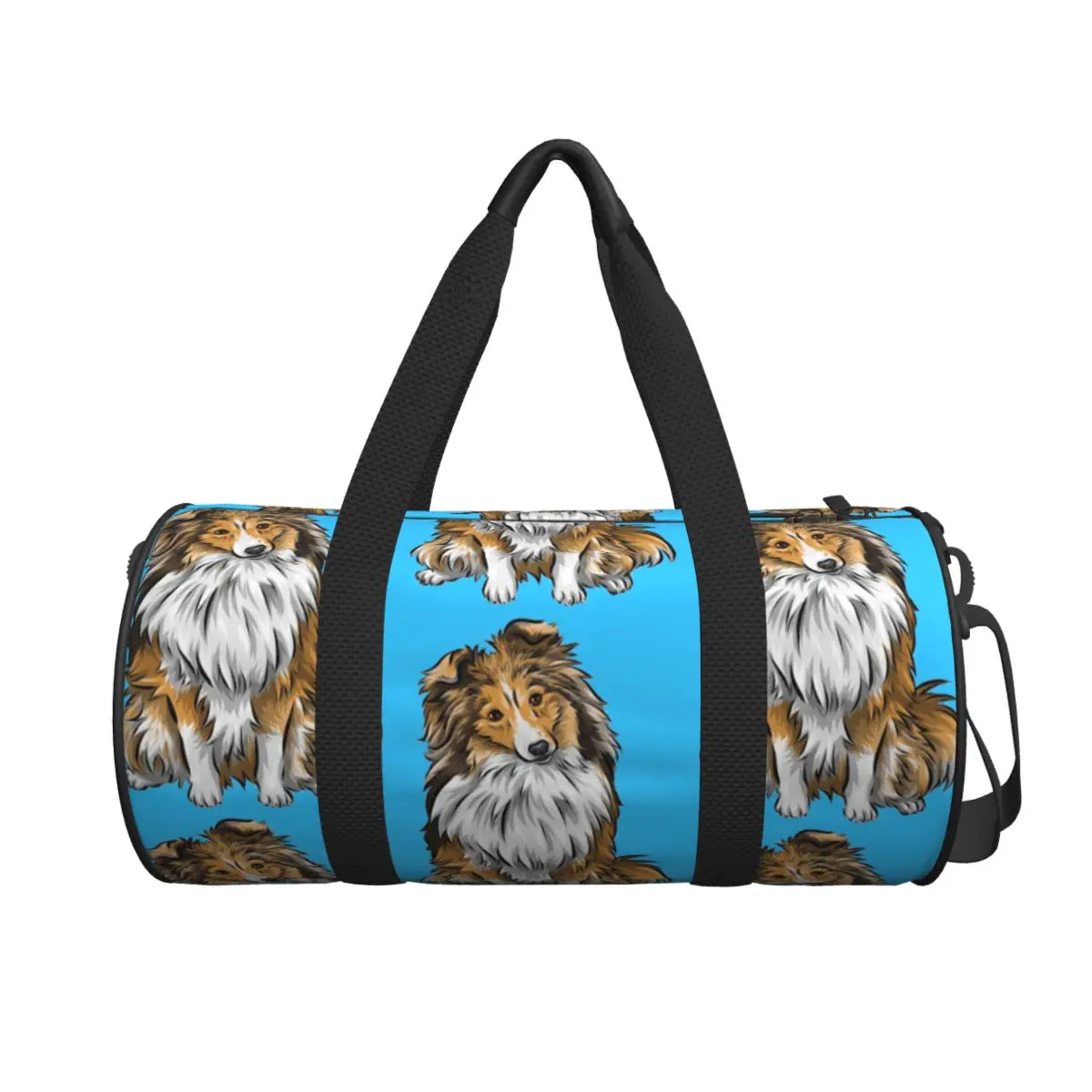 

Большая спортивная сумка Sheltie Dog, многофункциональная дорожная сумка Duffle, сумки для фитнеса