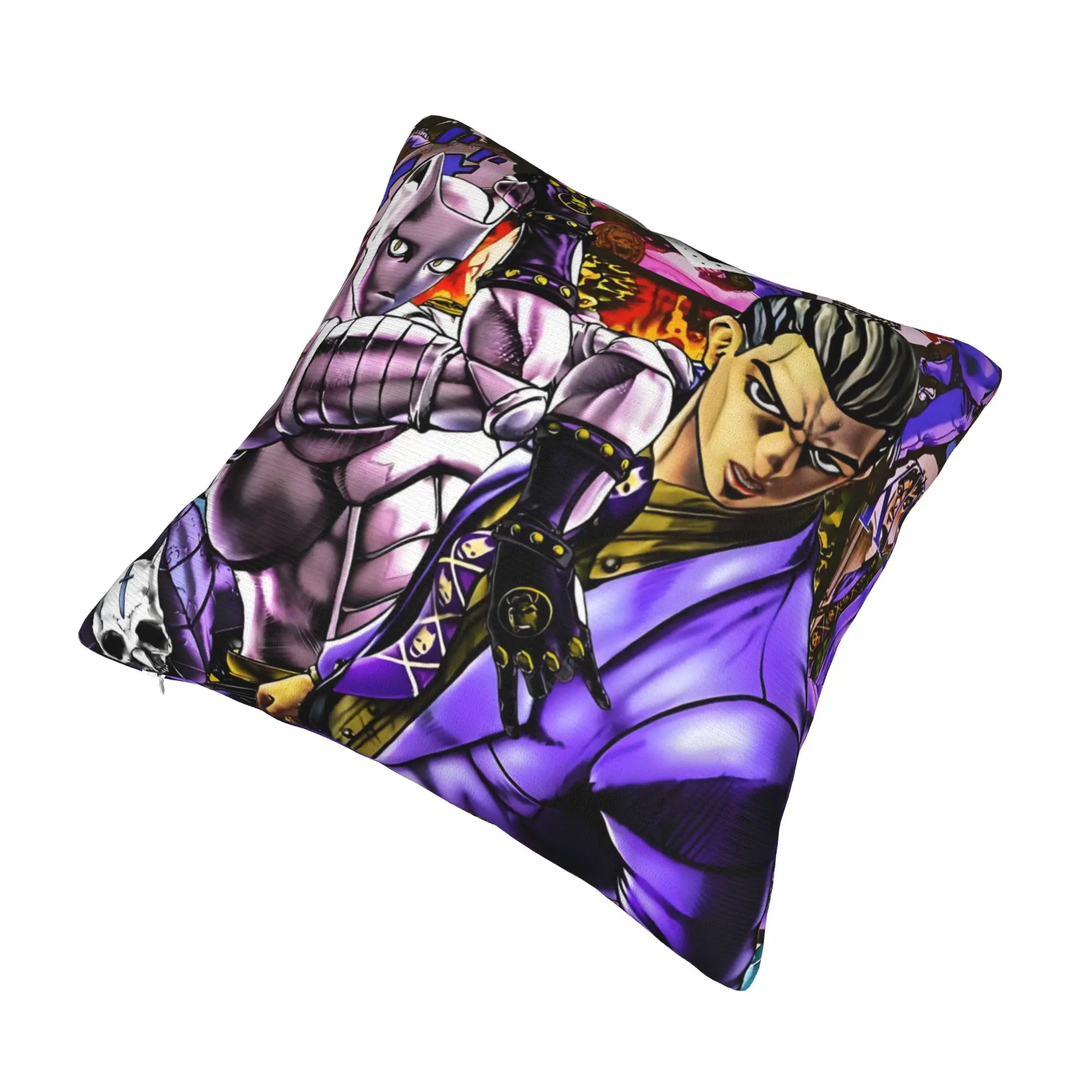 JoJos Bizarre Luxury Pillow Cover Home Decorative Anime Adventure  Sofa Cushion