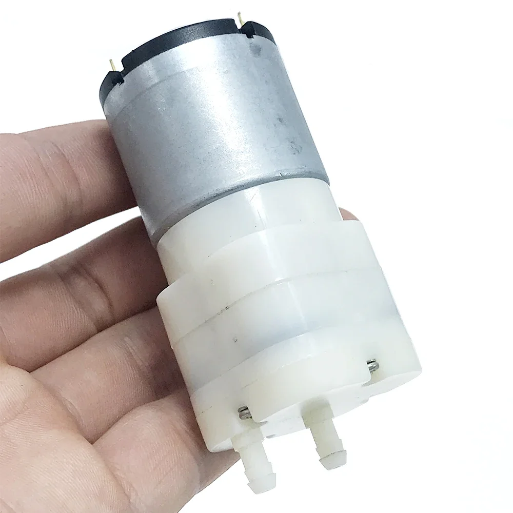 DC 7.4V-12V Large Flow 5.5 L/min Micro 528 Air Pump Motor Vacuum Pump Mini Electric Pump for Medical Treatment Instrument