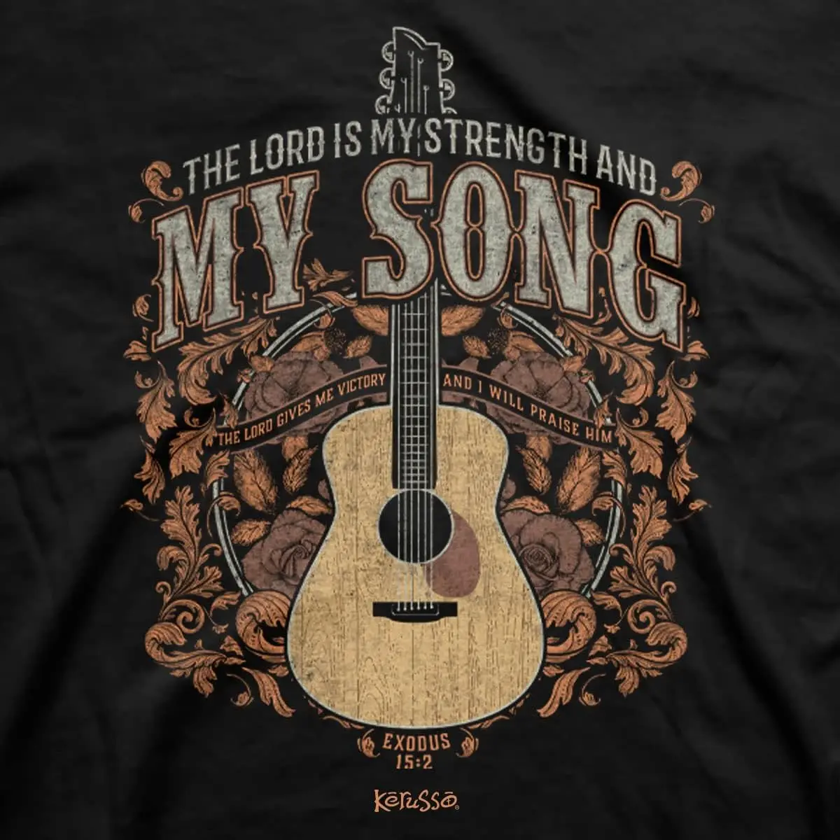 Kerusso The Lord is My Strength and My Song Guitar The Lord Gives Me Victory