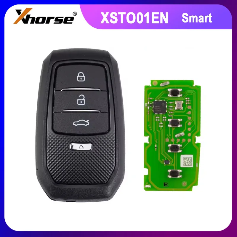 

1pcs Xhorse XSTO01EN TOY.T for Toyota XM38 Smart Key with Key Shell Support 4D 8A 4A