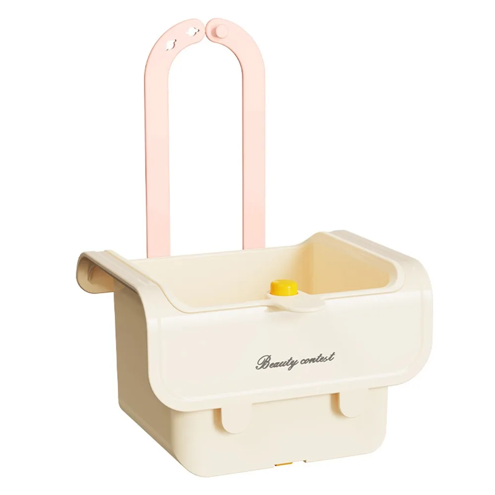 2 in 1 Sink Hanging Strainer Basket Detachable Openable Bottom Cover Kitchen Garbage Filter Quickly Drain Multifunctional