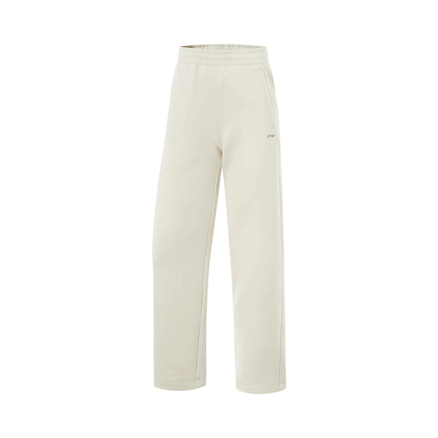 Li-Ning سراويل التدريب النسائية 70% بوليستر 30% قطن منتظم مناسب مريح قابل للتعديل بطانة الخصر بنطال رياضي AKLV042