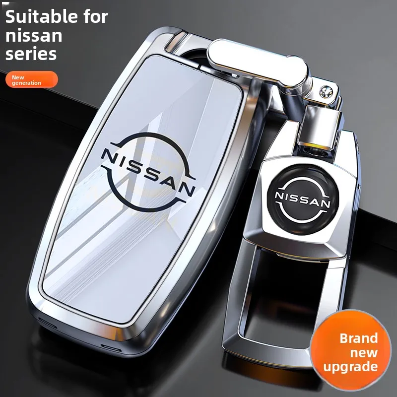 Funda para llave de Nissan Sylphy, 14ª generación Teana, Qashqai, X-Trail, Qashqai, Kicks y Lancer, funda protectora para llave de coche
