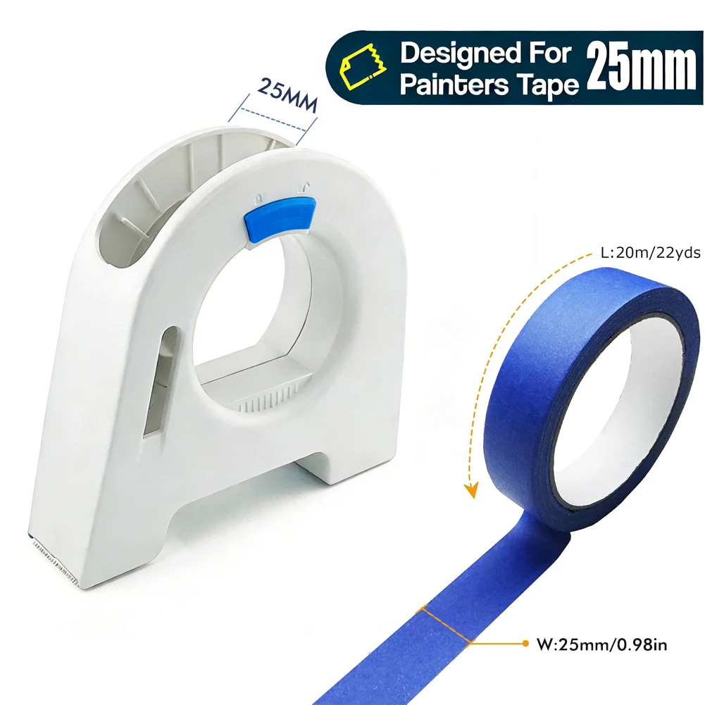 Schilders Tape Applicator Windows Deurkozijn Trim Afplaktape Dispenser voor Bouwplaats Voegafdichting Huisrenovatie Gereedschap
