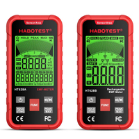 HABOTEST HT628 EMF Meter Electromagnetic Radiation Tester Electric Field Magnetic Field RF Radiation Radio Frequency Detector