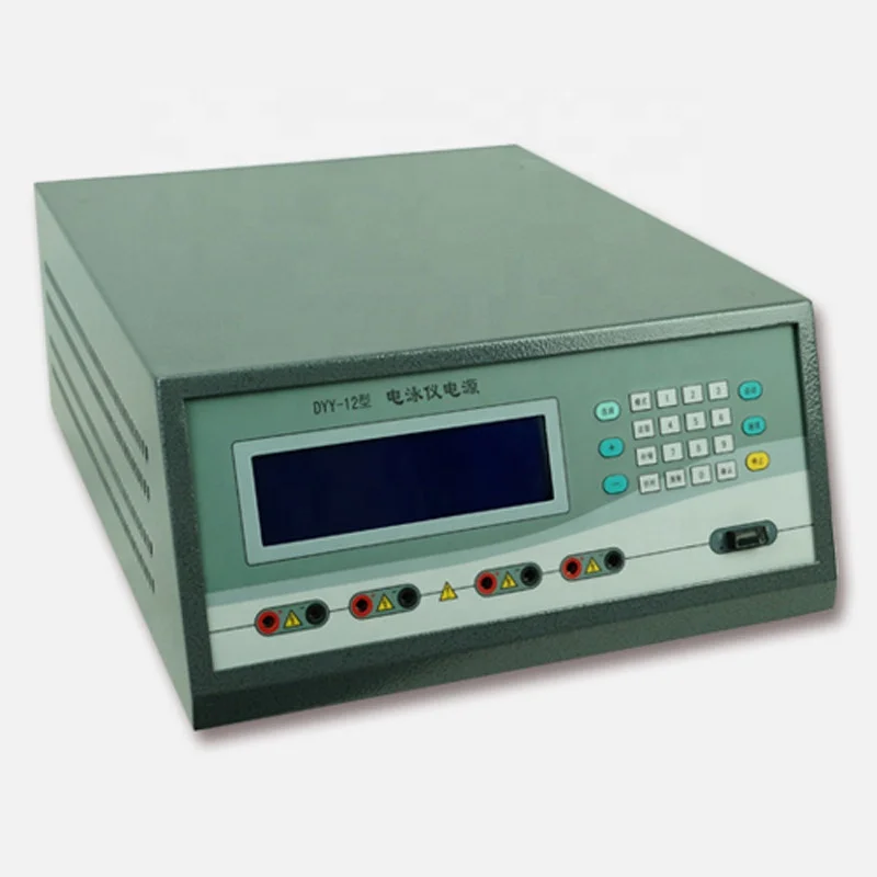 CHINCAN DYY-12 Gel Electrophoresis cell Power Supply 4-400mA For DNA sequencing analysis, isoelectric focusing electrophoresis