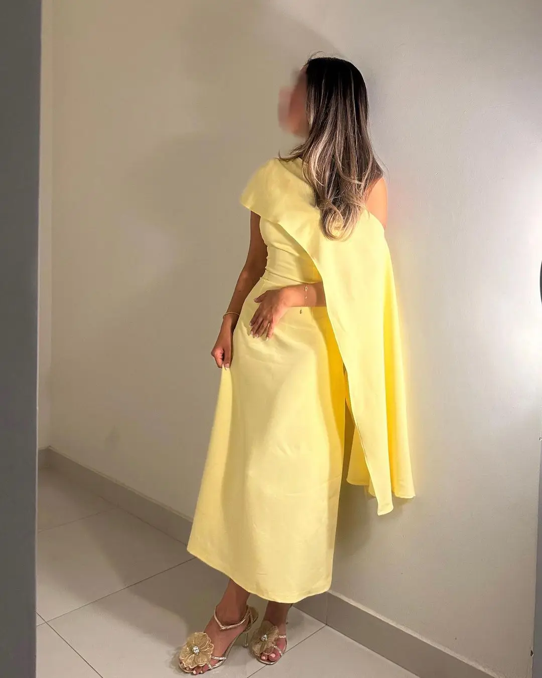 

XIXI CustomDresses Dresses for prom Tea-Length Elegant party dresses for women Dresses for special events Off-the-shoulder Neckl