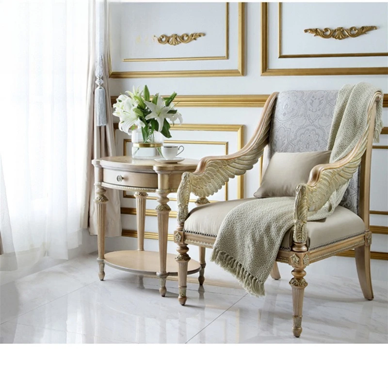 

Furniture Sofa Italian Jade Lounge Chair Single Sofa Chair Bedroom Living Room Balcony Lounge Chair