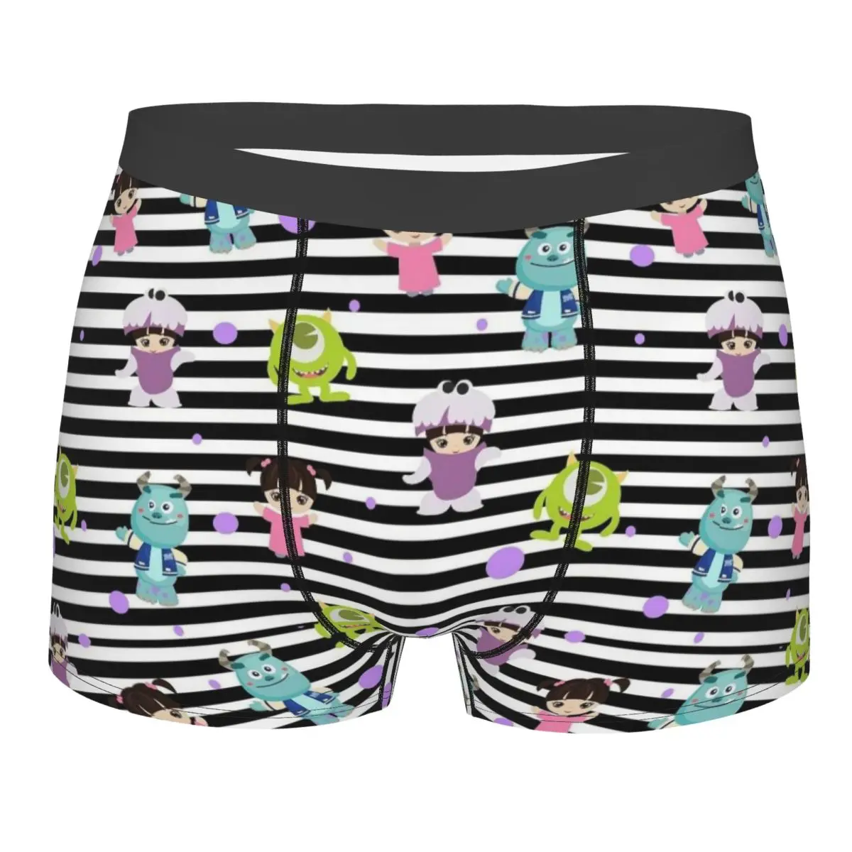 

Custom Monsters University Anime Boxer Shorts For Men 3D Print Underwear Panties Briefs Breathable Underpants