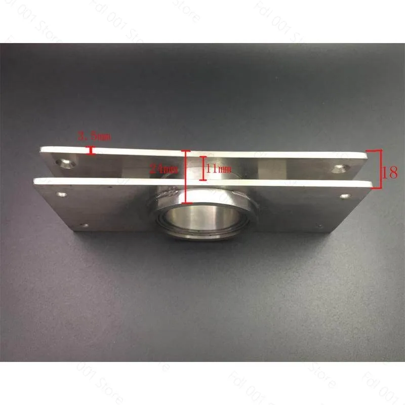 

150Mm stainless steel TV bearing rotating bracket, invisible reverse 180 degree hotel TV bracket