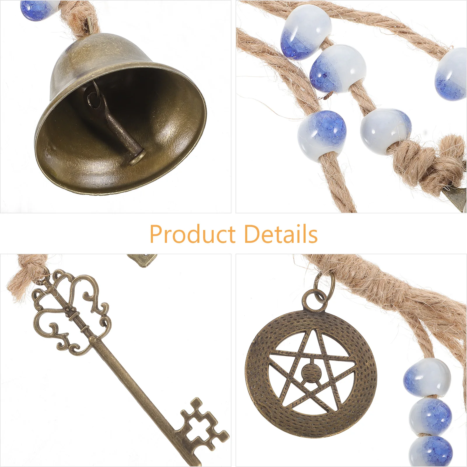 

Wind Chimes Decorative Metal Wind Bell Hanging Ornament For Garden Patio Yard Home Decoration Outdoor Indoor Use Witch