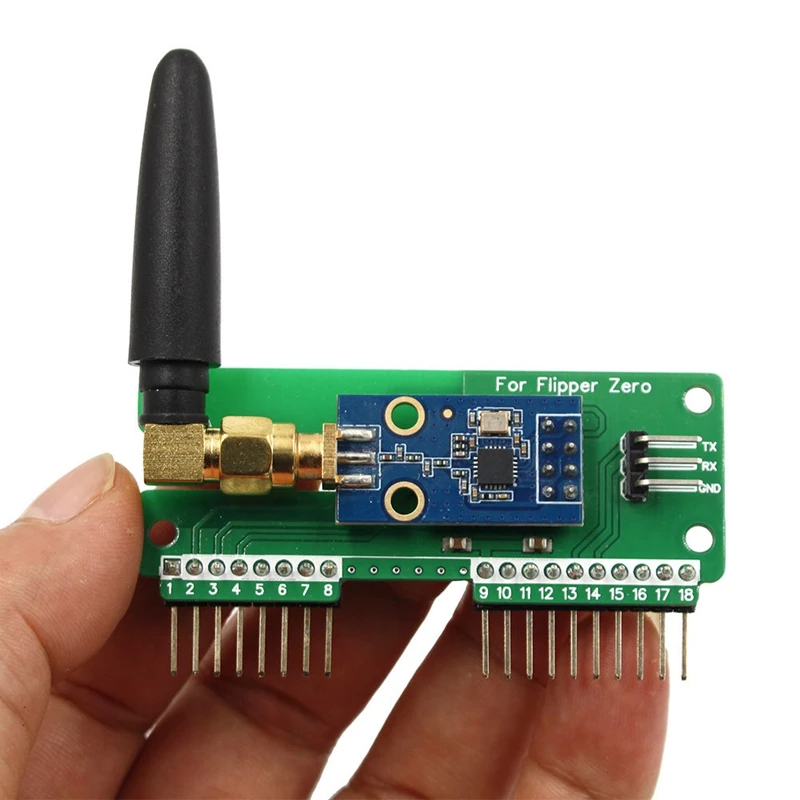 Flipper Zero IC module CC110 module 433MHz external SubGhz module