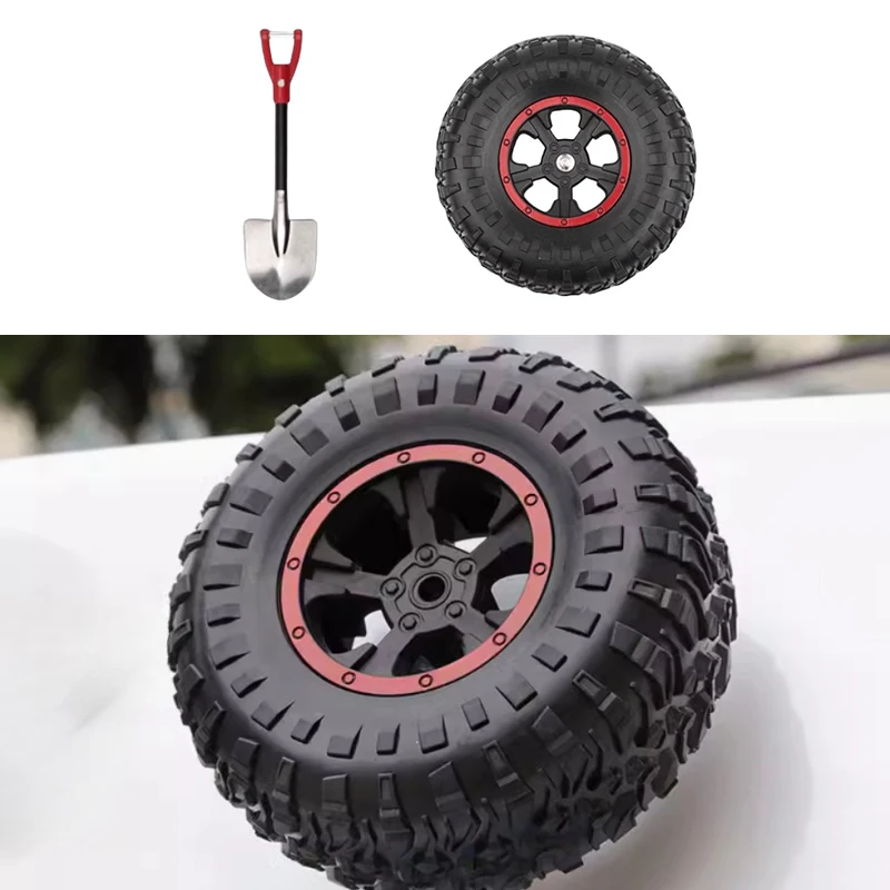 Car Mini Tire Decorative Body Three-dimensional Sticker Fit for Chery JETOUR Traveler 2023-2024 Trunk Off-road Small Spare Tire