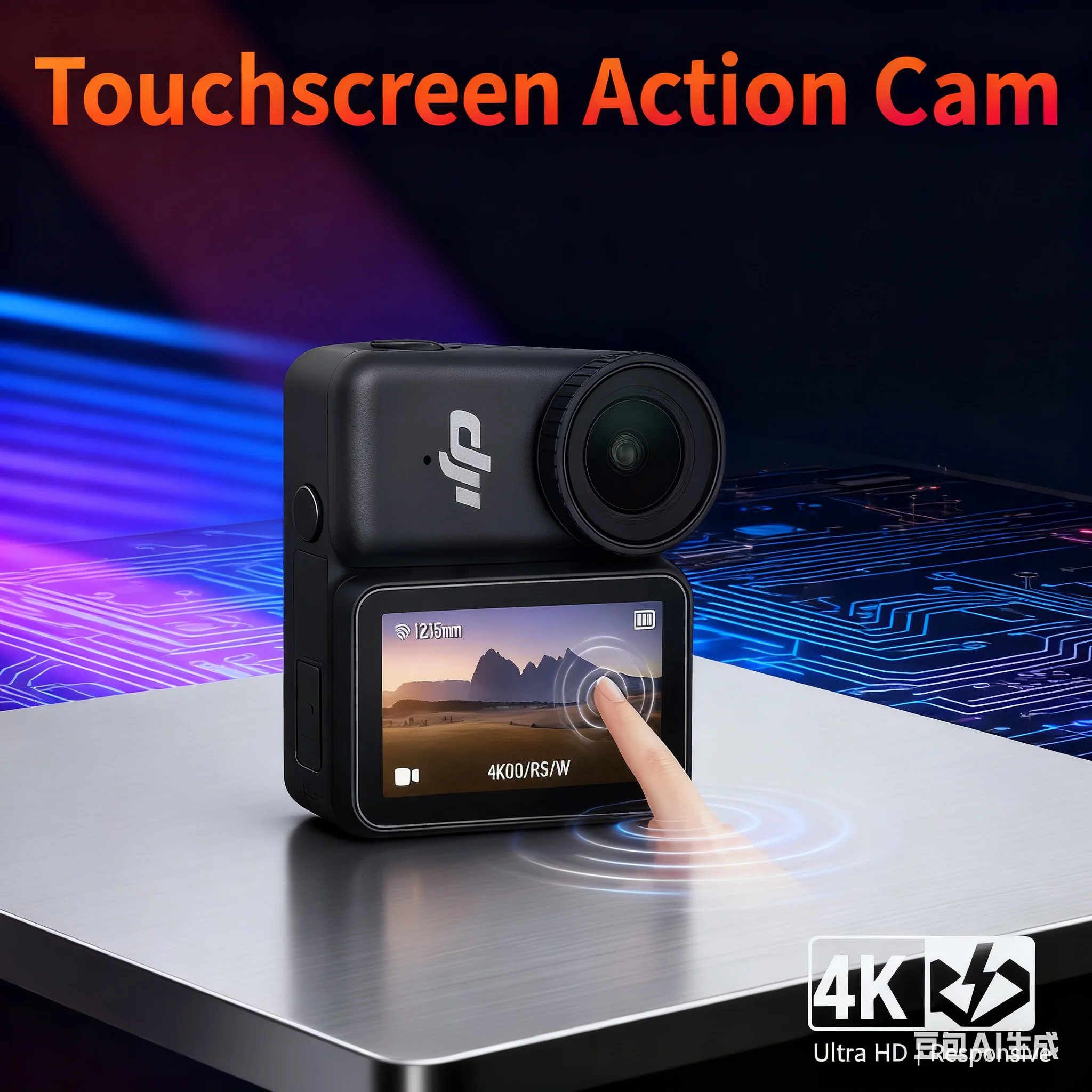 0.58mm Ultra-Thin Tempered Glass Film For DJI Osmo Nano - CYNOVA Full Cover Protector, Smooth Touch & Scratch-Resistant