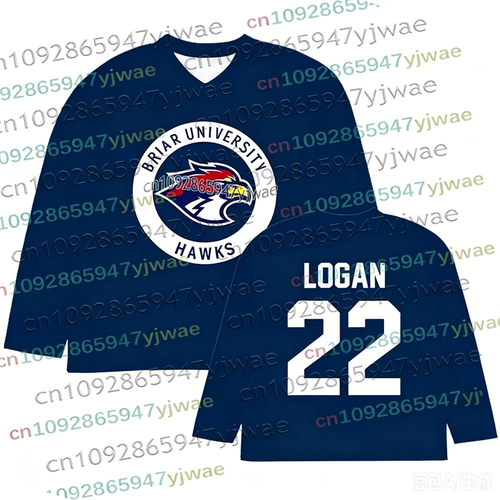 Cosplay Off Campus Briar University Hockey-Trikot Graham 44 22 DI LAURENTIS 66 Tucker46 Langarm-T-Shirt 3D-Druck Herren-Trikot – Detail 18