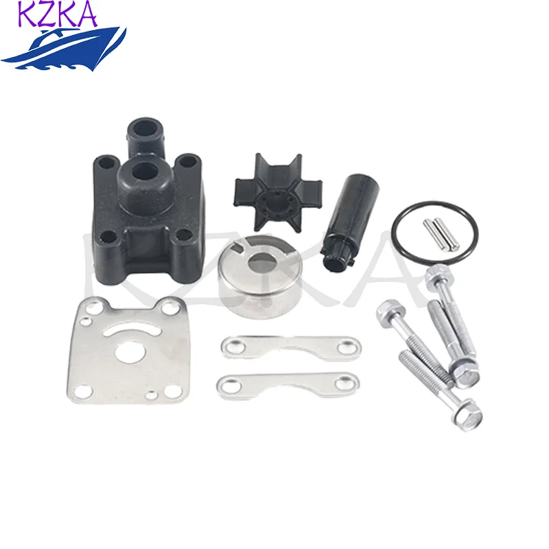 6L5-W0078-00 6L5-W0078 Water Pump Impeller Repair Kit For Yamaha Outboard Motor 2T 3HP 3MSHQ 3ML 3MLHT 3MSHA 3MSH Rebuild Set