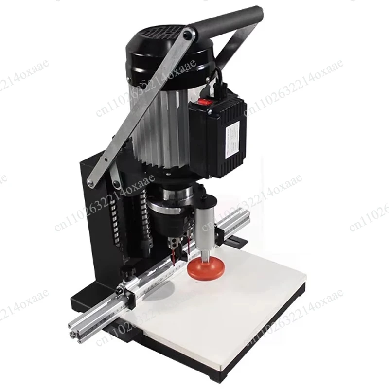Portable hinge drilling machine, portable door frame drilling machine for woodworking, wardrobe wood panel punching machine