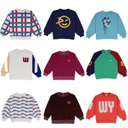 Suéteres para niños, novedad de otoño 20224, marca Wyn, sudaderas con estampado bonito para niños y niñas, prendas de vestir de algodón para bebés y niños pequeños, Tops, ropa de invierno