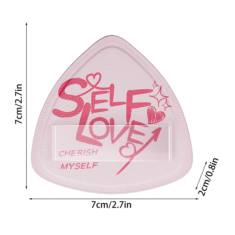 1/2 pçs pó puff rosto maquiagem esponja triângulo macio pó puffs para pó solto corpo pó cosméticos fundação esponja pacote